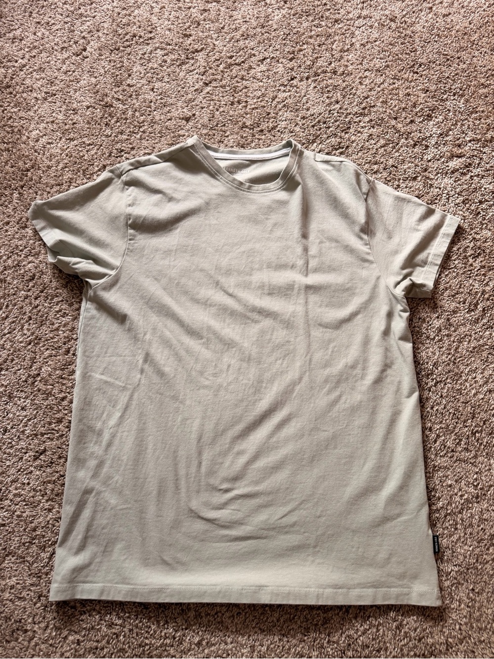 Kenneth Cole Short Sleeve Crew Neck Tee in Light Green
